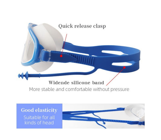 Reflective Blue White