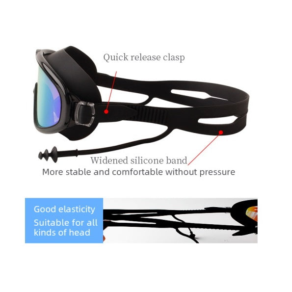 Aqua Reflective Black