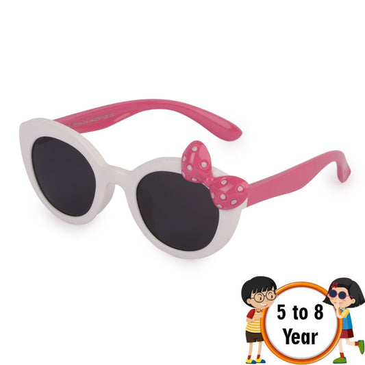 White Pink Bow 22104