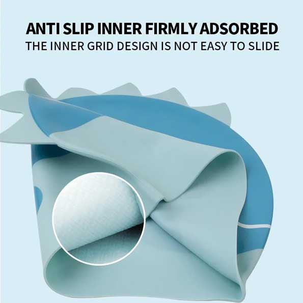 Pink Fish Swimming Cap