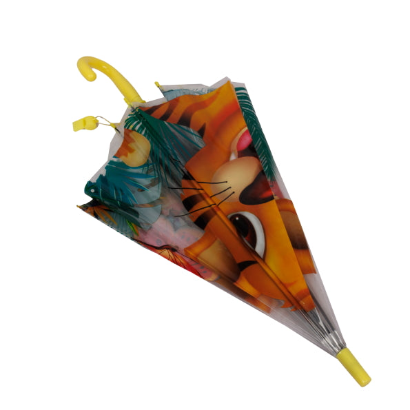 Baby Tiger Transparent Umbrella