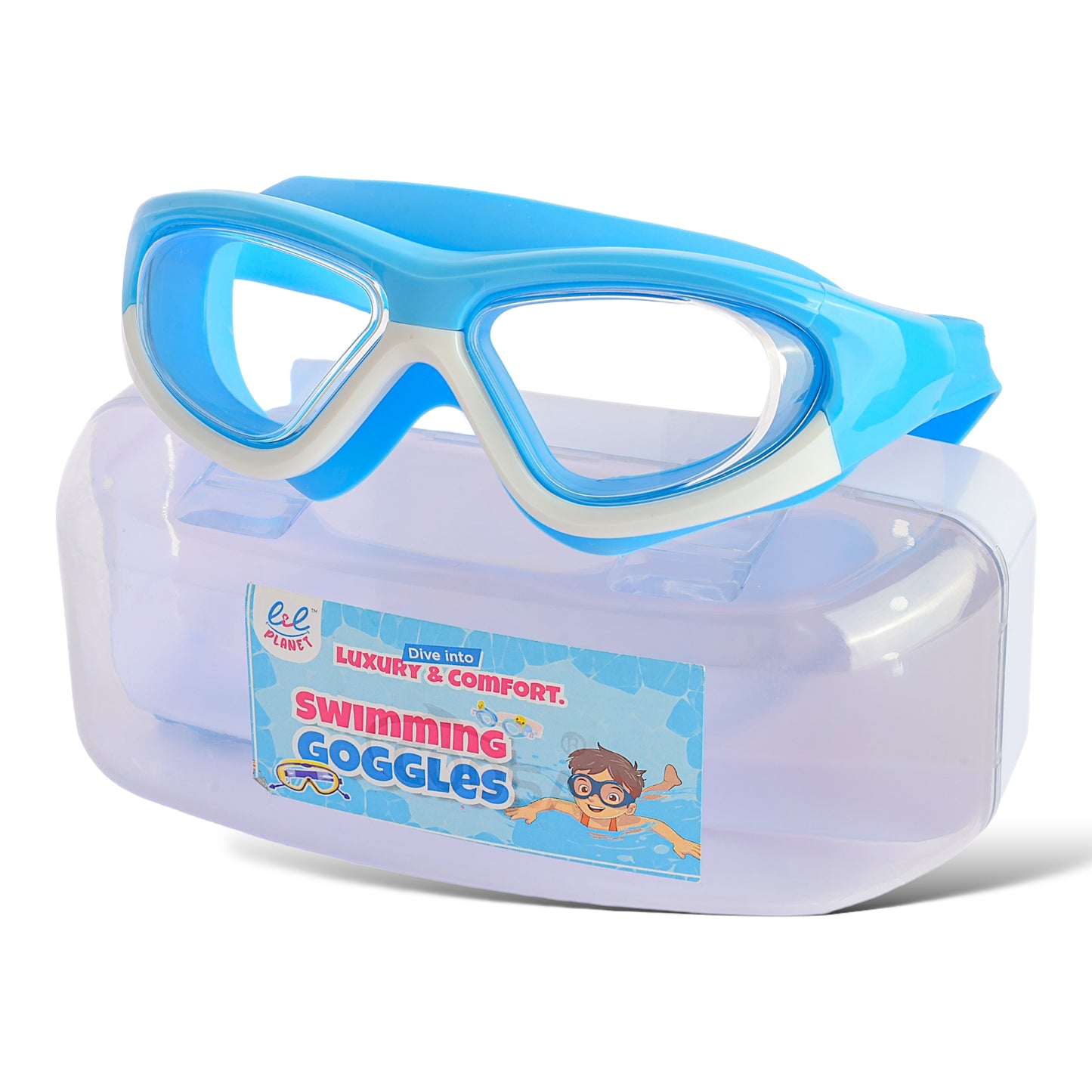 Big frame Blue and Fish cap blue Combo