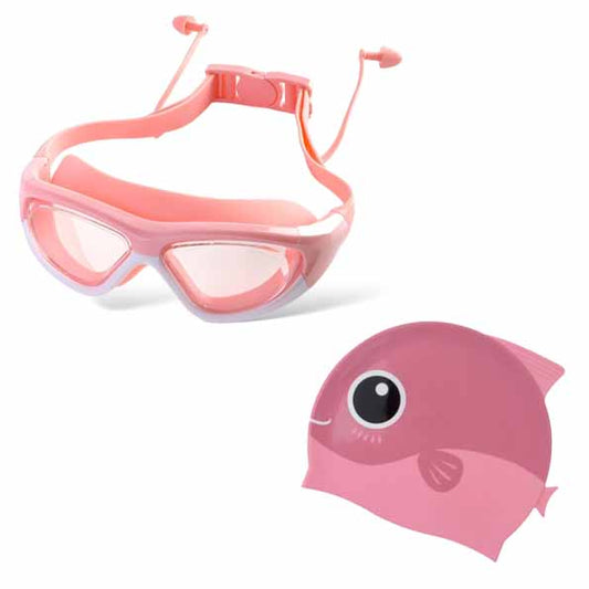 Big Frame Baby Pink and Pink Fish Cap combo