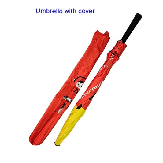 Hat-Shaped Red Umbrella