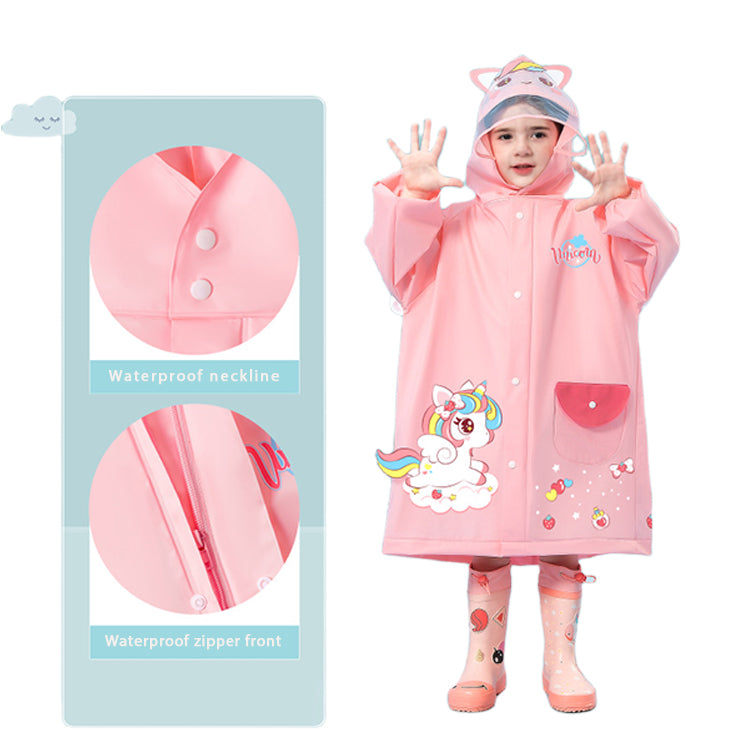 Unicorn Wings Raincoat