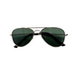 Aviator Gold Green Metal