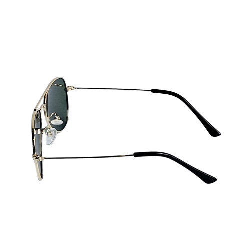 Aviator Gold Green Metal