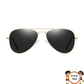 Aviator Gold Black Metal