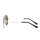 Aviator Gold Green Metal