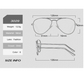 Aviator Gold Green Metal