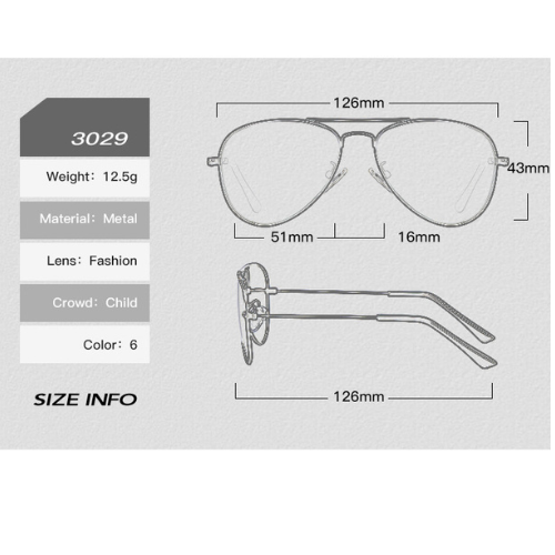 Aviator Gold Green Metal