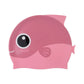 Pink Fish Swimming Cap