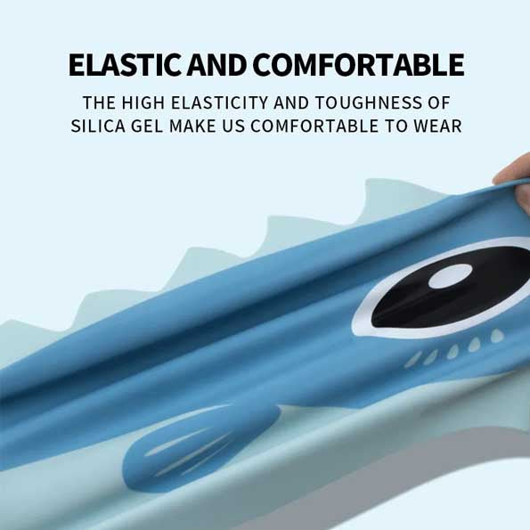 Blue Fish Swimming Cap