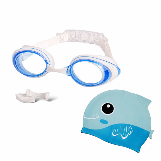 Blue Adjustable nose and Blue fish cap combo