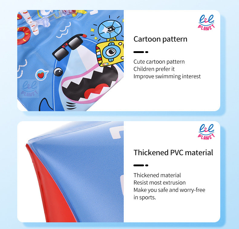 Blue Shark swimming Arm