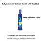 Automatic Three-Folding Umbrella Dino Blue