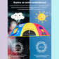 Half Circle Transparent Rainbow Umbrella
