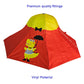 Hat-Shaped Red Umbrella
