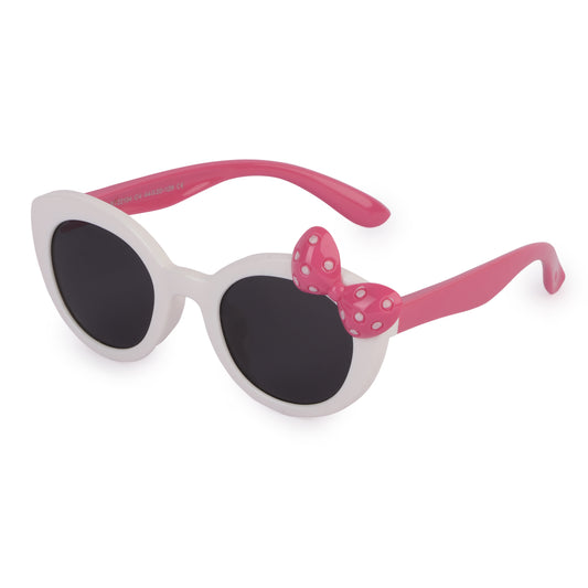 White Pink Bow 22104