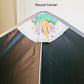 Round Corner Aqua Umbrella