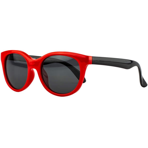 Dynamic Duo: Kids' Polarized Sunglasses in Black & Red with Bendable a –  Jelly Specs