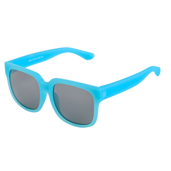 Zara - Plastic Frame Mirror Sunglasses - Blue - Kids