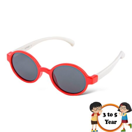 Round Red White 5006