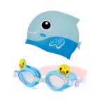 swimming google and cap combo , kids swimming googles and cap ,swimming google and cap for boys