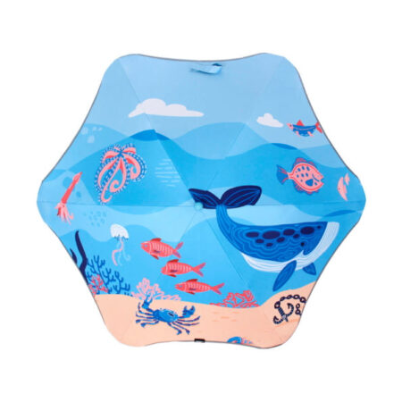 Round Corner Aqua Umbrella