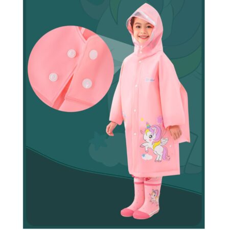 Raincoat Pink Unicorn