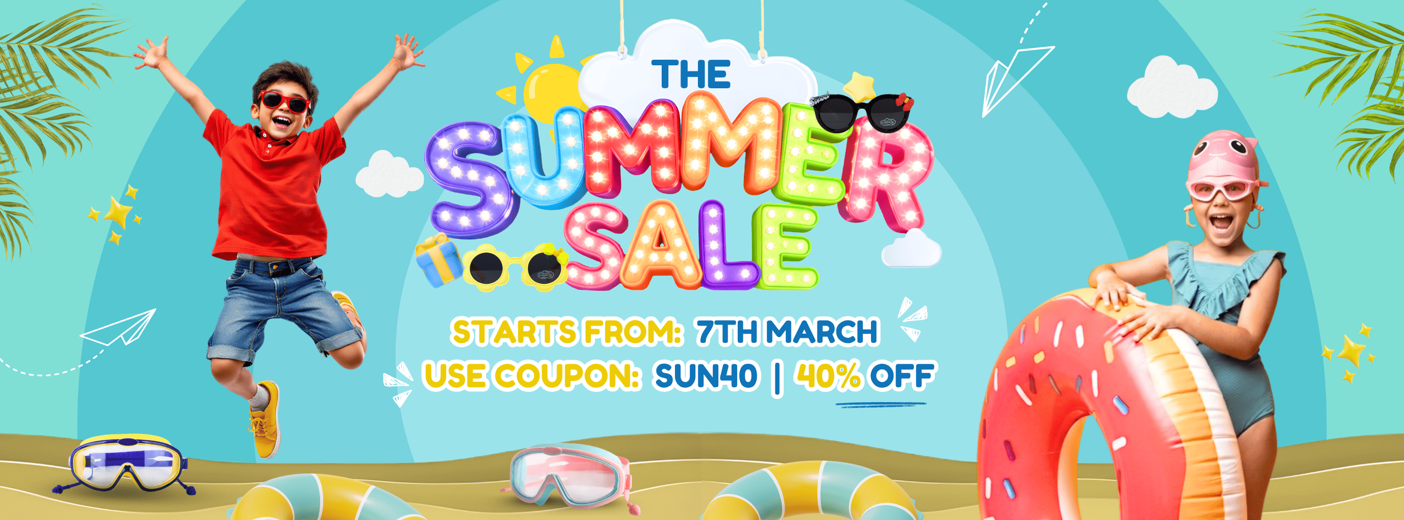 summer sale banner